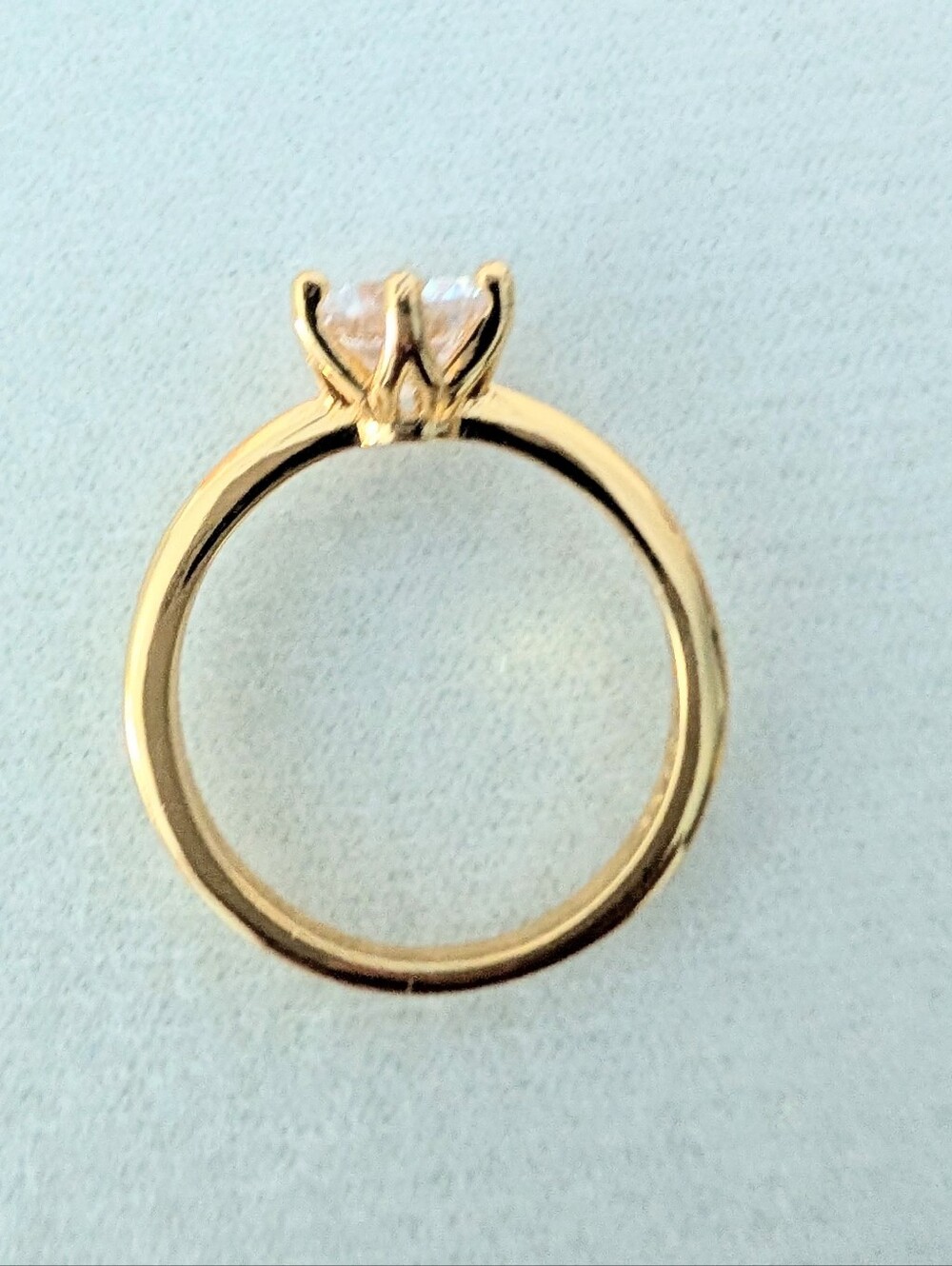 3 carat round brilliant cut Moissanite solitaire engagement ring ๐โ๏ธ๐ - Picture 7 of 12